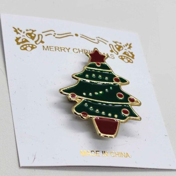 Brand New Christmas Jewelry  Christmas Tree Brooch - Picture 1 of 3